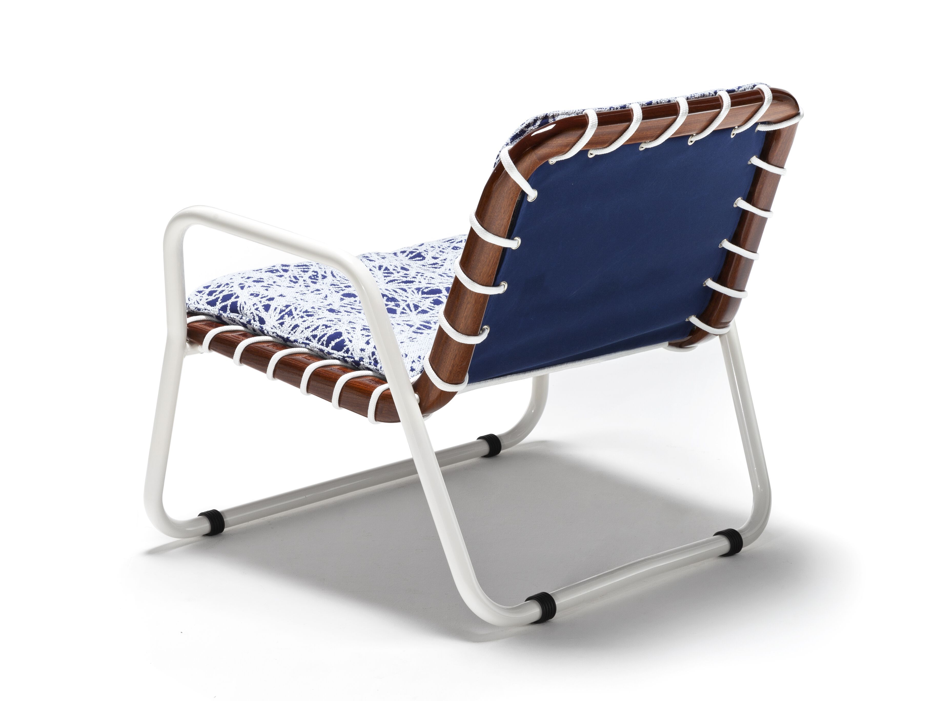 Алюминий и красное дерево сад сани стул Exteta Sunset ARCH-00001759 - Вид №2