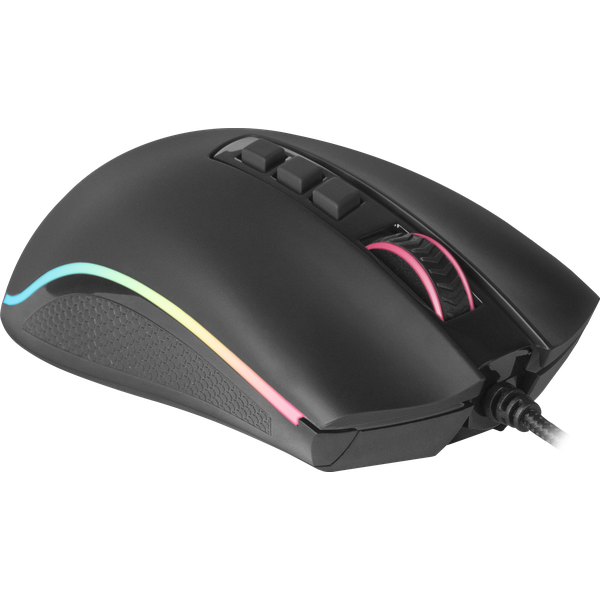 75054 проводная игровая мышь cobra rgb,9 кнопок,10000 dpi Redragon Santreyd  - Вид №3