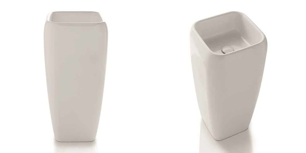 SHFREEC Накладная раковина на столешницу  квадратная Ceramica Cielo  - Вид №1