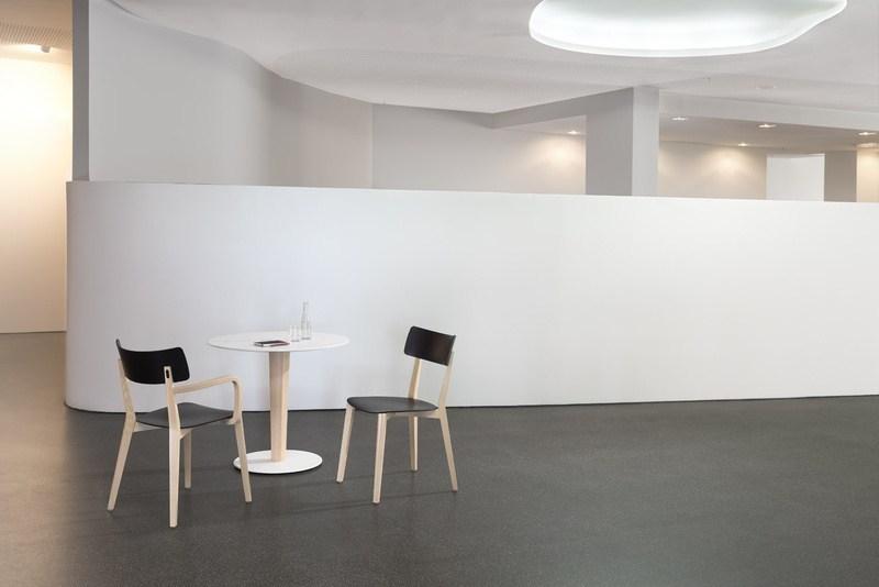 Brunner Лакированный стул из ламинированного дерева Due sun-id-1472612 - Вид №3