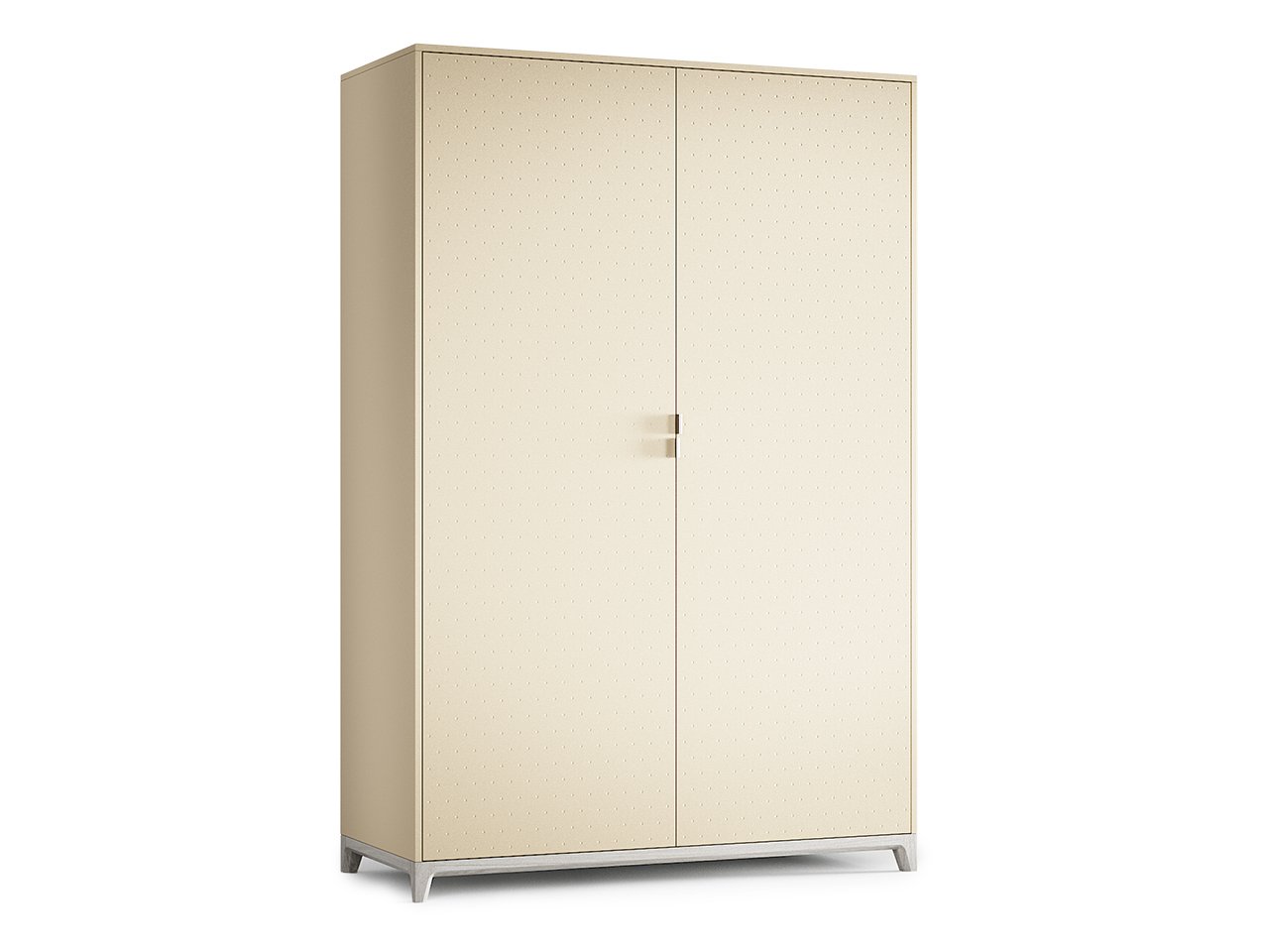 Шкаф распашной двухдверный бежевый Case THE IDEA  210356 Бежевый  - Вид №1
