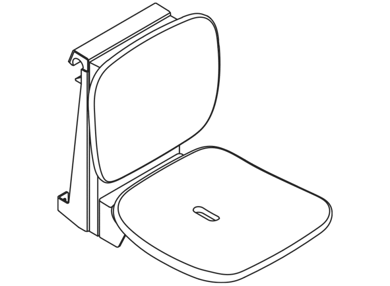 802.51.13360 Комфорт подвесного сиденья HEWI Sitzen  - Вид №3