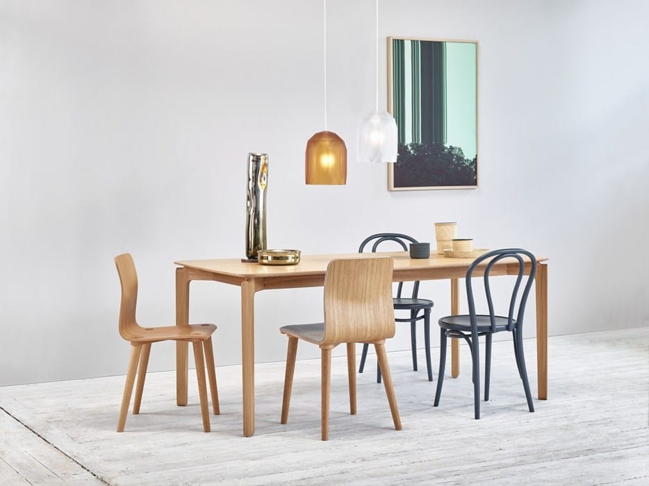 Деревянный прямоугольный стол TON ARCH-00016979 - Вид №2