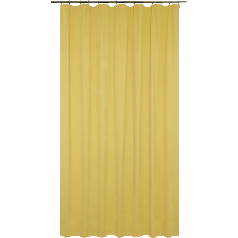Штора на ленте «Утро» 200x280 см цвет жёлтый GARDEN STLM-2150527
