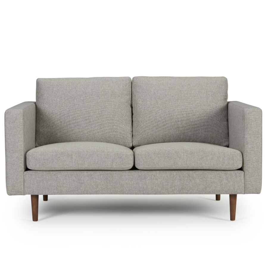 Диван двухместный Otto, дуб/орех, темно-песочный Kragelund 37402248244 - Вид №1