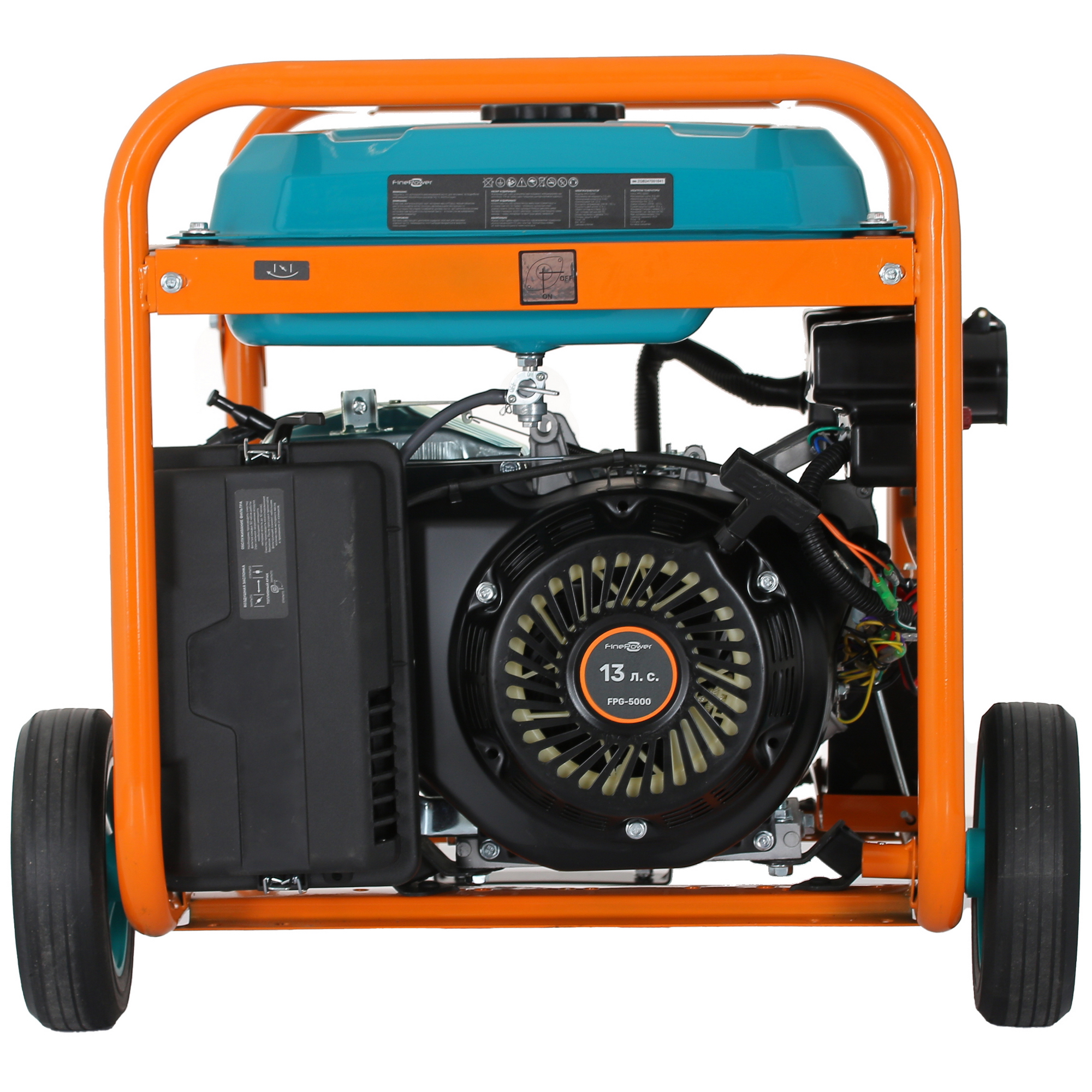 Электрогенератор   бензиновый FinePower FPG-5000 5076250 STDN-0003949 - Вид №4