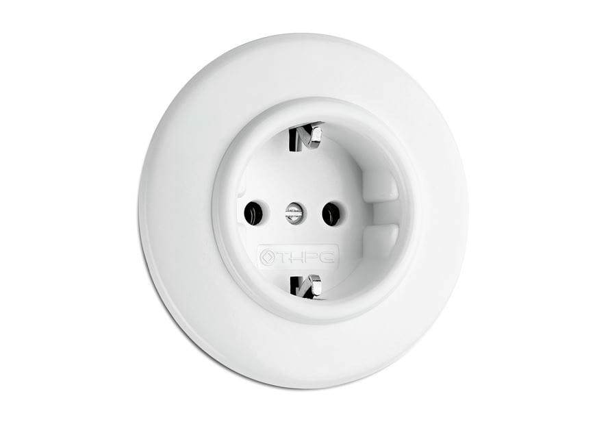 Одиночная электрическая розетка THPG 176400 ARCH-00105979