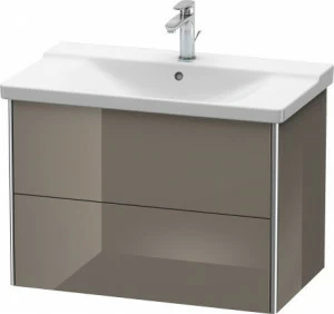 XS418108989 Тумбочка подвесная XSquare #XS4181 810 x 473 мм Фланелево-серый глянцевый лак