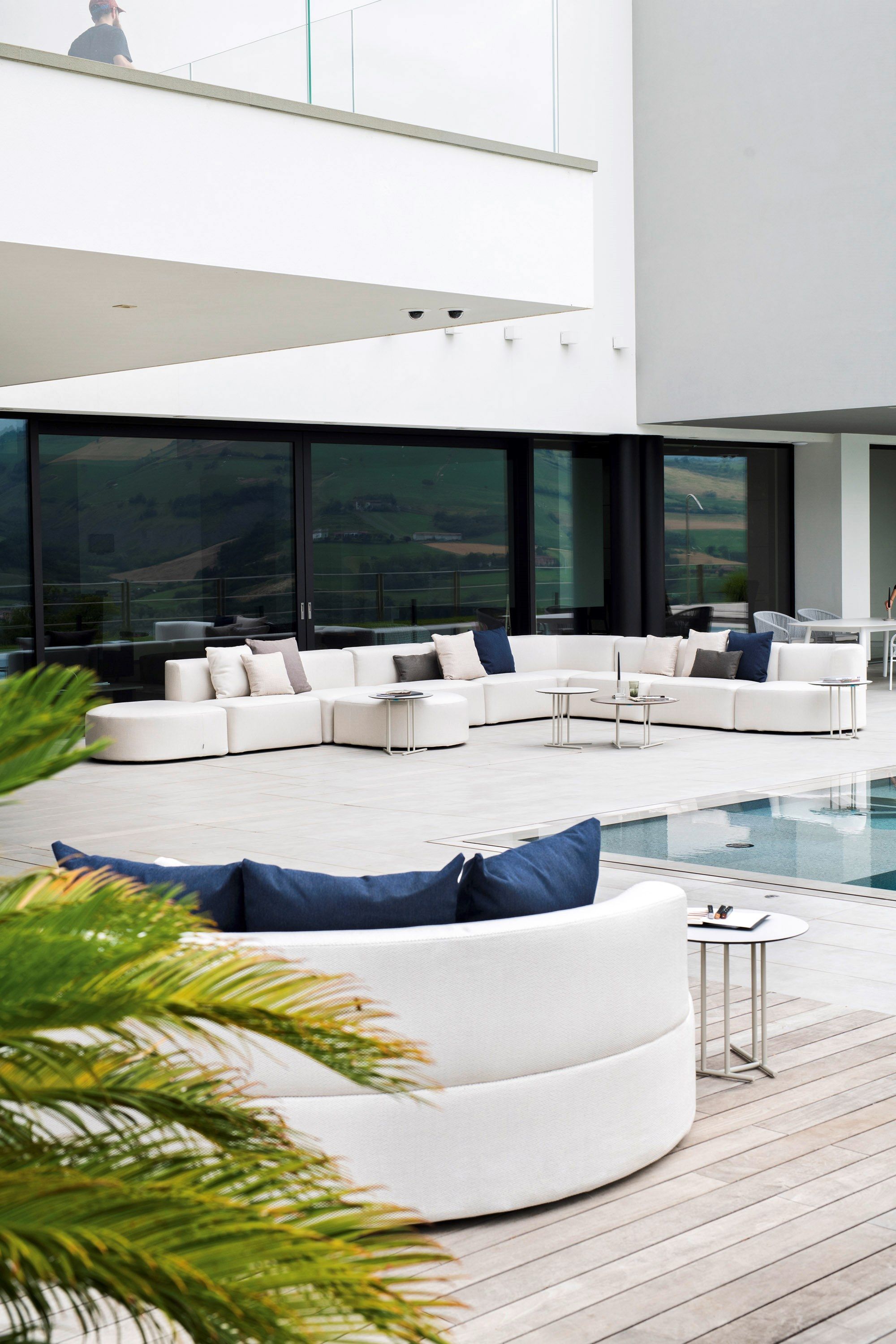 Ткань круглая Садовая кровать Varaschin Belt ARCH-00040594 - Вид №3