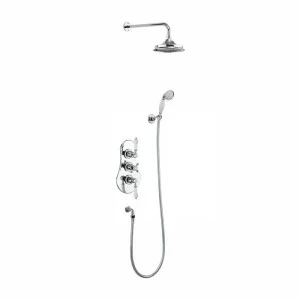 Душевая стойка c встроенным термостатом VF3S c душевой насадкой 12'' Severn Burlington VF3S, V60/ARCV60 CHR
