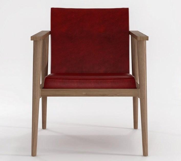 KARPENTER Мягкое кожаное кресло Vintage sun-id-1411633 - Вид №1