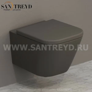 STS07AT Подвесной унитаз настенный Белый Ceramica Globo STONE Италия