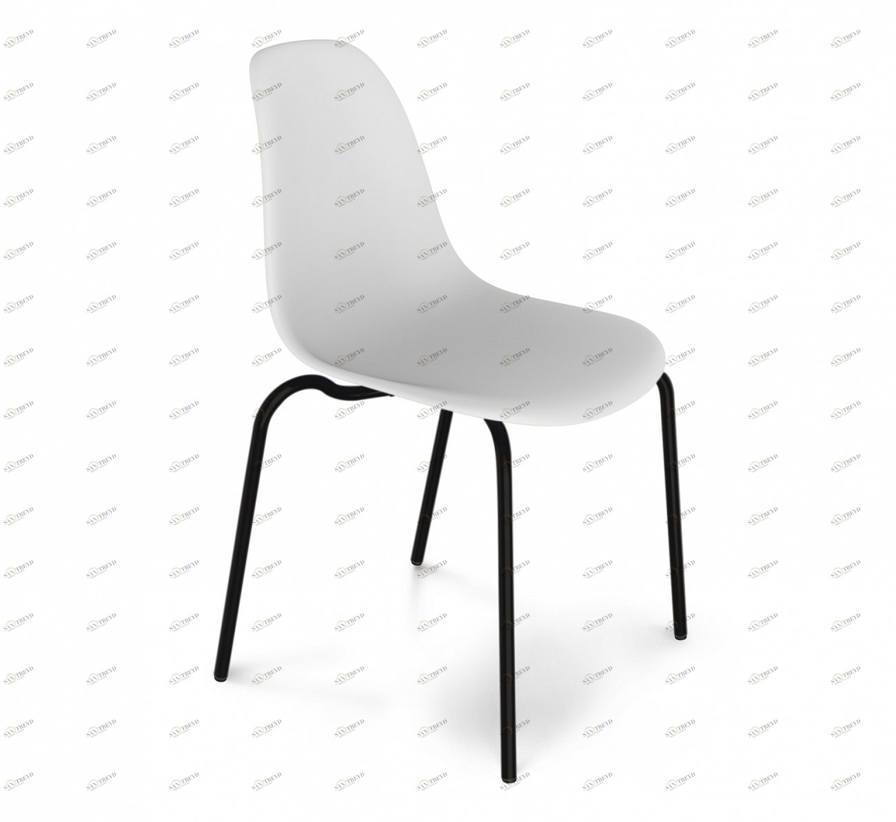Стул DSR Белый S30 (eames style) SHEFFILTON ДИЗАЙНЕРСКИЕ, EAMES STYLE 015567 Белый 