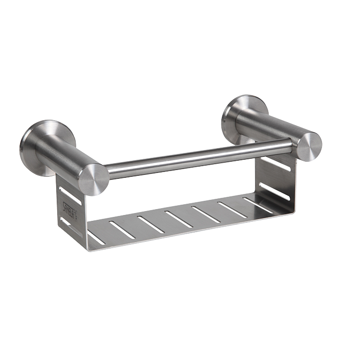 85760 Нержавеющий настенный держатель шампуна SANELA 