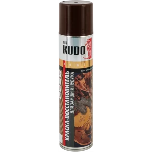 Краска аэрозольная Kudo для замши цвет чёрный 0.4 л