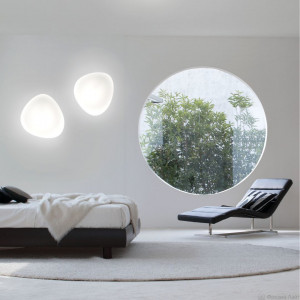 Vistosi NEOCHIC PL/AP R BIAN/SATIN/BIAN светильник настенно-потолочный