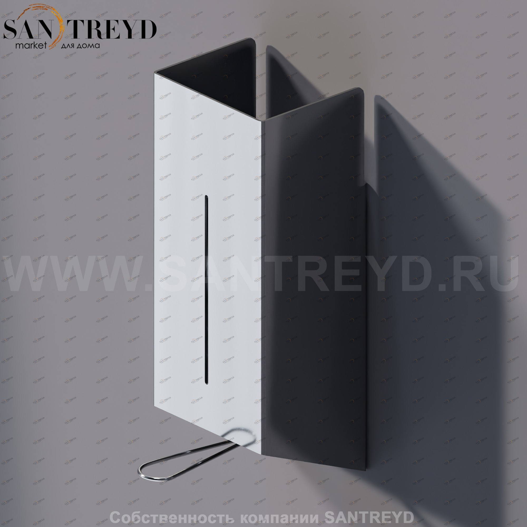 Agape MACH 2 Диспенсер для жидкого мыла хромированный AMC20927A