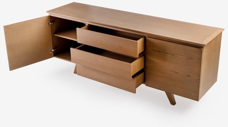 Anesis Буфет из массива дерева с ящиками  M506  - Вид №3