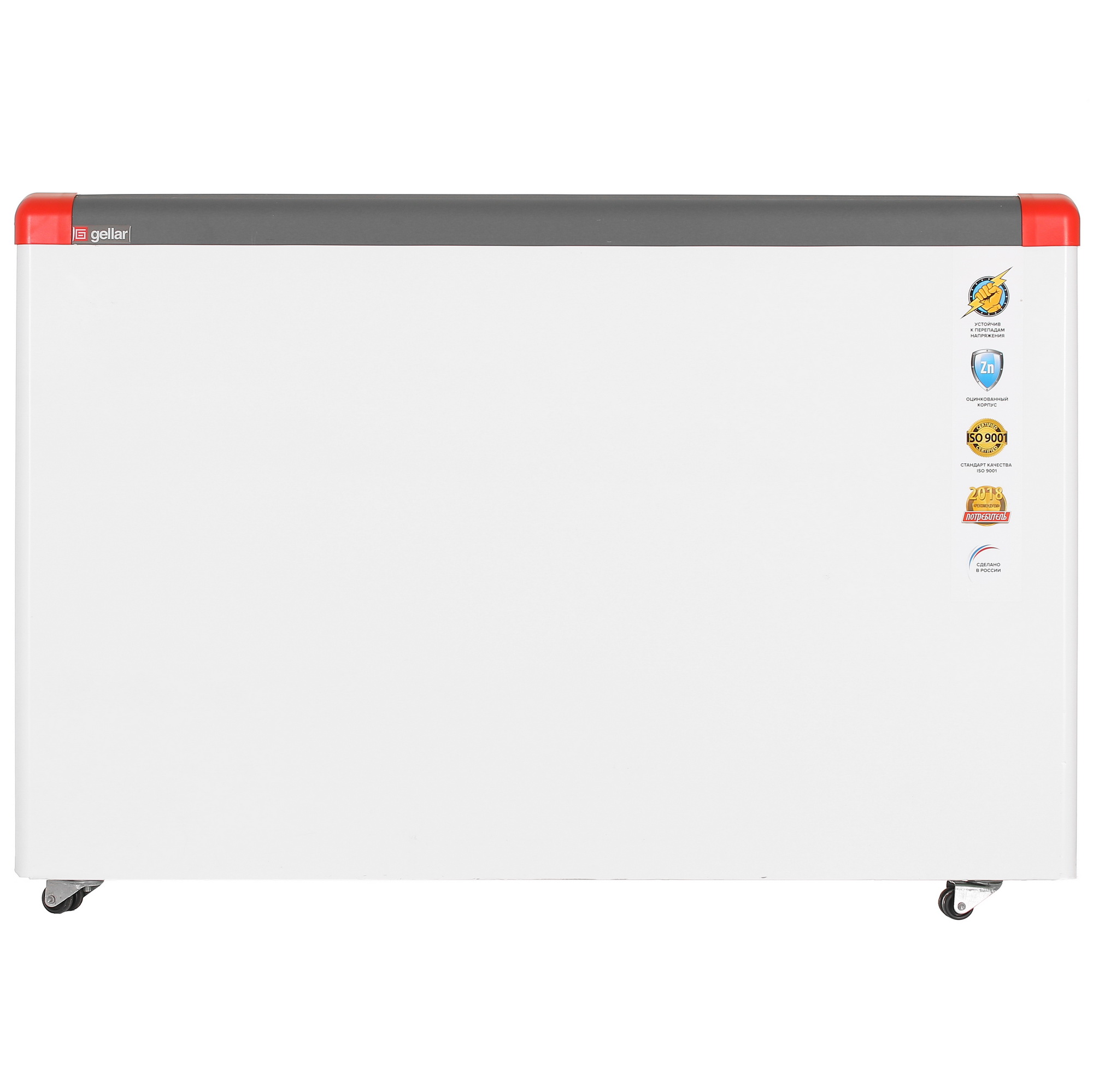 1109646 Морозильный ларь Frostor Gellar FG 400 С белый, красный STDN-0072000 - Вид №1