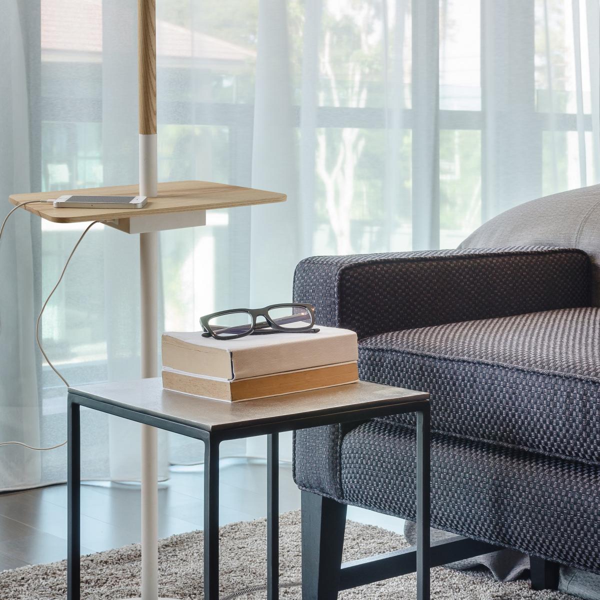 075287 Торшер со столиком Mantra Nordica 2  - Вид №8