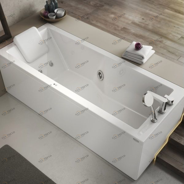 Ванна с гидромассажем Energy 160 угловая ENE-1001-1714 Sx Jacuzzi ENE10011714SX