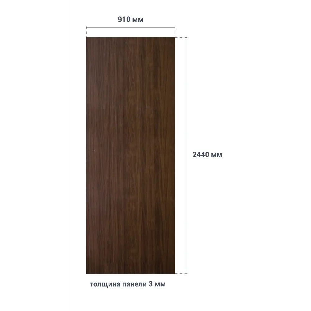 Santreyd Панель МДФ Венге для стильной отделки интерьера 15786544 STLM-0006323 - Вид №3