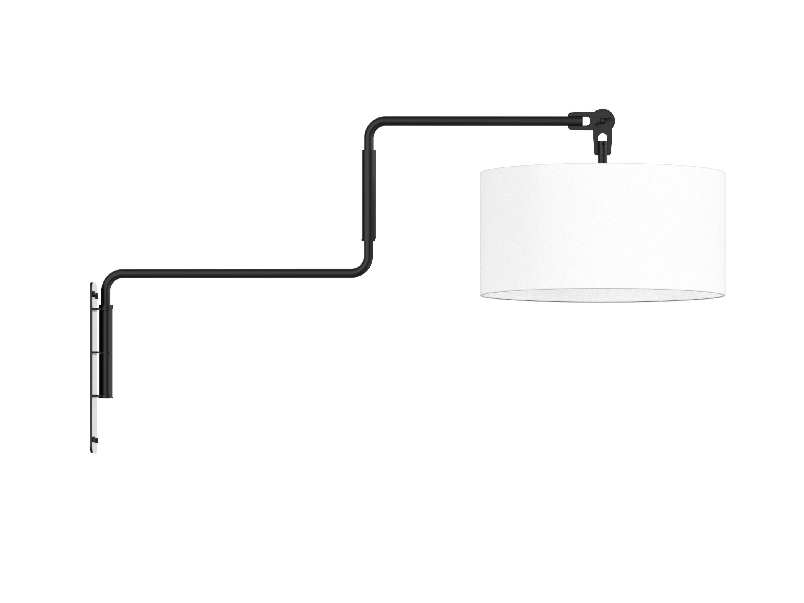 Настенный светильник из стали и ткани с гибкой рукояткой FUNCTIONALS SWIVEL ARCH-00039568 - Вид №38