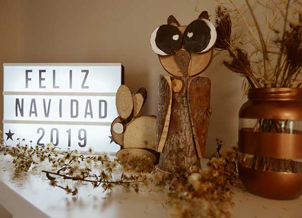 NS515 Сова Dekoraniaevents Navidad  - Вид №1