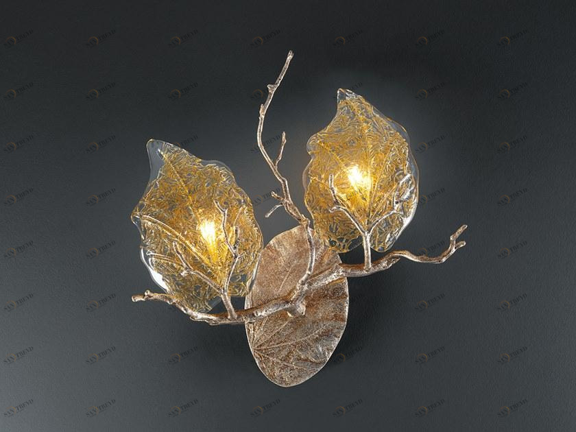 Serip Аппликация из бронзы ручной работы Outono Ap1377/2