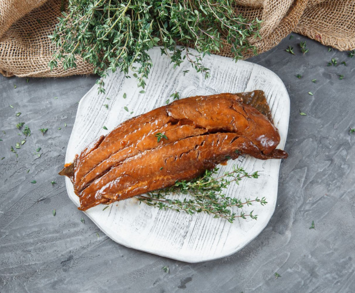 5519 Филе клария жареное под соусом унаги Семья Петровых Вкусляндия 