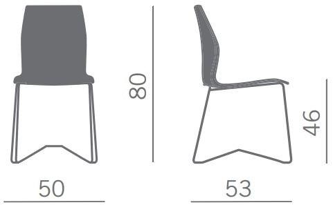 Kastel Кресло-санки из полипропилена Kalea sun-id-1350490 - Вид №2