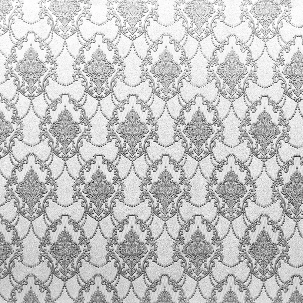 Обои флизелиновые Olga белые 1.06x10 м 167174-90 SOLO STLM-2197920 - Вид №1