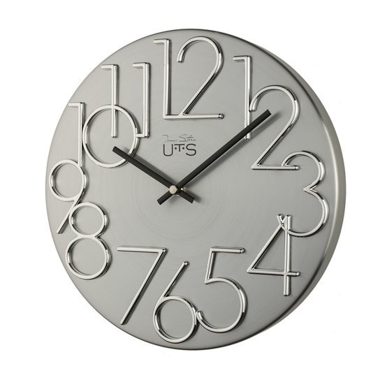 Часы настенные серебристые Tomas Stern 8033 TOMAS STERN  00-3872737 Серебро  - Вид №2
