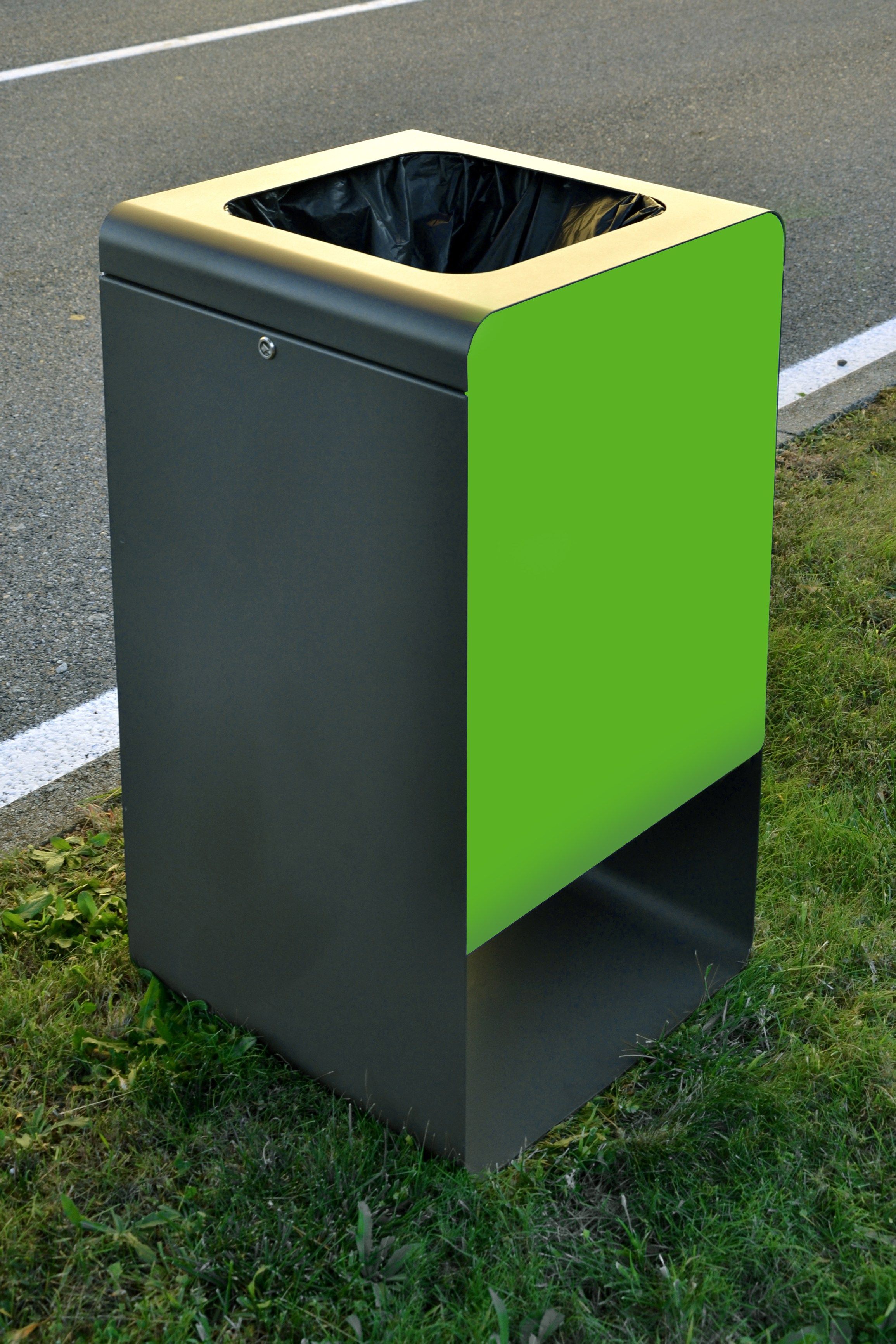 Наружная стальная стойка для мусора LAB23 Smith ARCH-00041087 - Вид №2