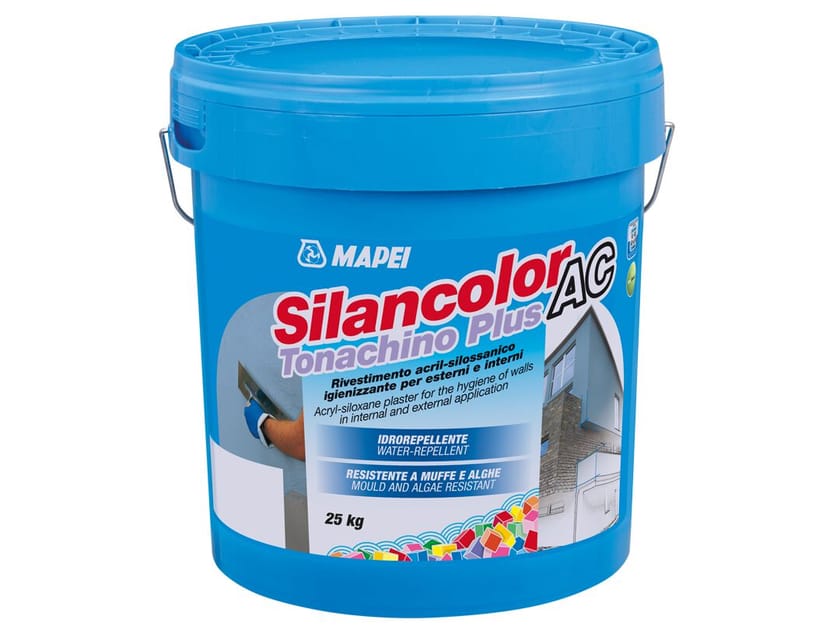 Дезинфицирующее акрилсилоксановое покрытие для наружных и внутренних помещений MAPEI SILANCOLOR AC TONACHINO PLUS ARCH-00096702