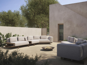 Ткань сад диван