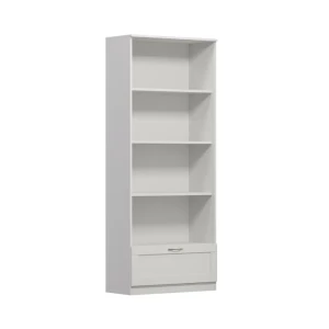 91847518 Стеллаж Vmg industry 1 ящик 78.2x190x34.8 см нагрузка до 12 кг ЛДСП цвет белый STLM-1399538