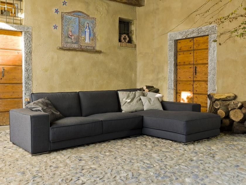 Flexstyle Модульный тканевый диван с шезлонгом Rex sun-id-1462065 - Вид №1