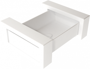 BXLAME601 Подвесная раковина настенная GSG CERAMIC