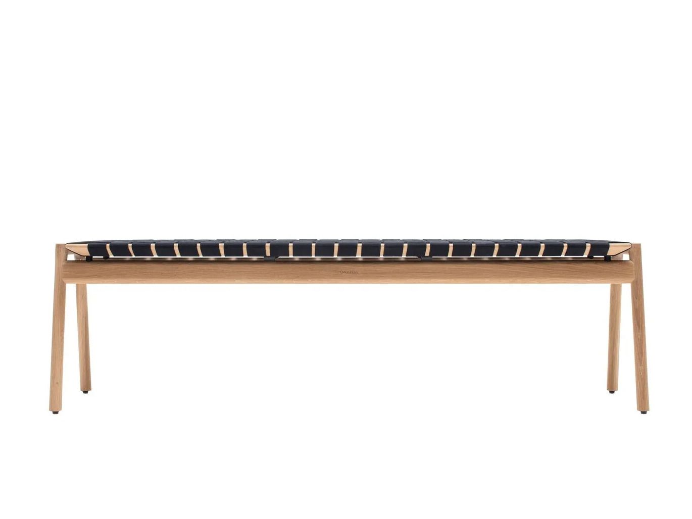 Скамейка из дуба и ткани Gazzda KLUPA ARCH-00107509 - Вид №1