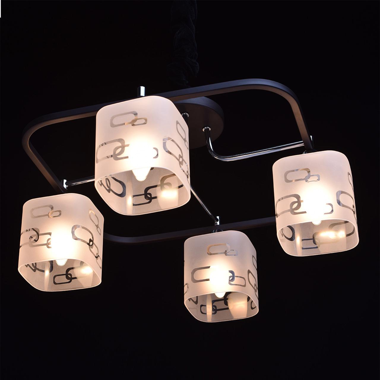 Потолочная люстра De Markt Тетро 673010604 DE MARKT ТЕТРО 182940 Белый  - Вид №3