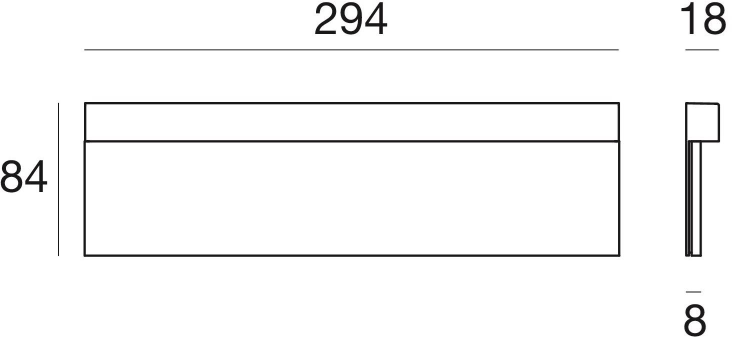 Linea Light Group Настенная лестница из алюминия и стекла для улицы sun-id-1457839 - Вид №3
