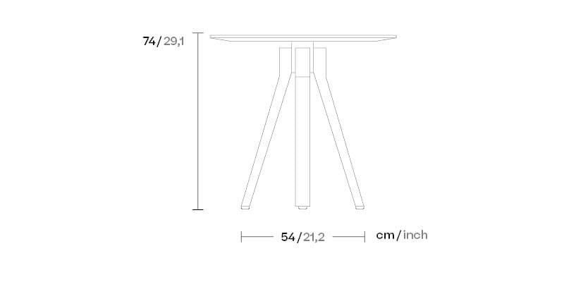 Квадратный стол из тикового дерева Kettal Vieques ARCH-00032614 - Вид №2