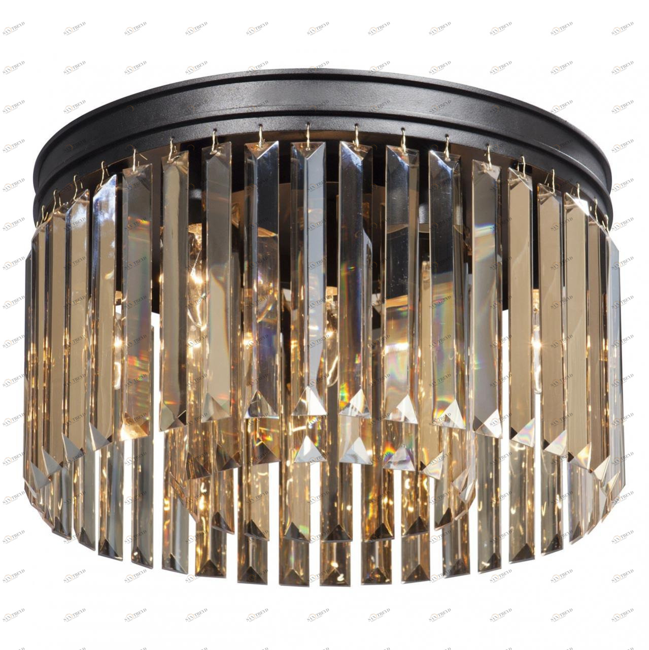 Потолочная люстра Vitaluce V5181-1/6PL VITALUCE ДИЗАЙНЕРСКИЕ 194018 Янтарный 