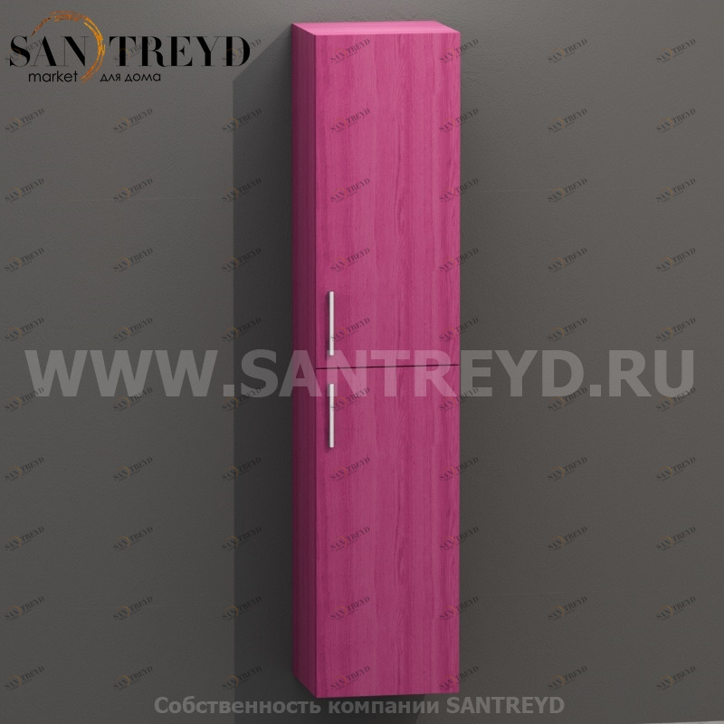 MDC6077 Высокий шкаф с двумя створками 160 см розовый Globo 4ALL Италия Ceramica Globo