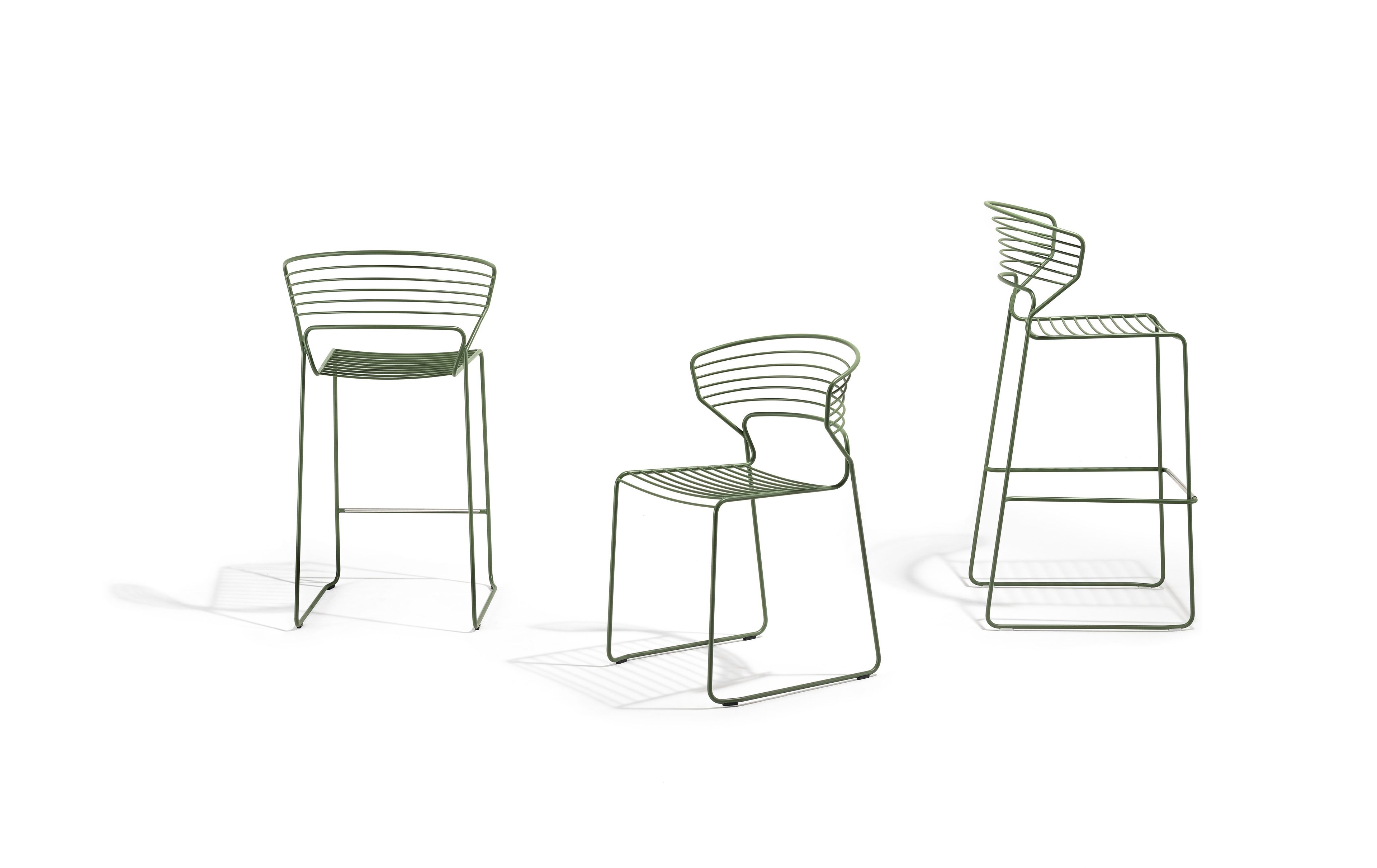 Стальной стул Desalto Koki Wire ARCH-00100773 - Вид №4