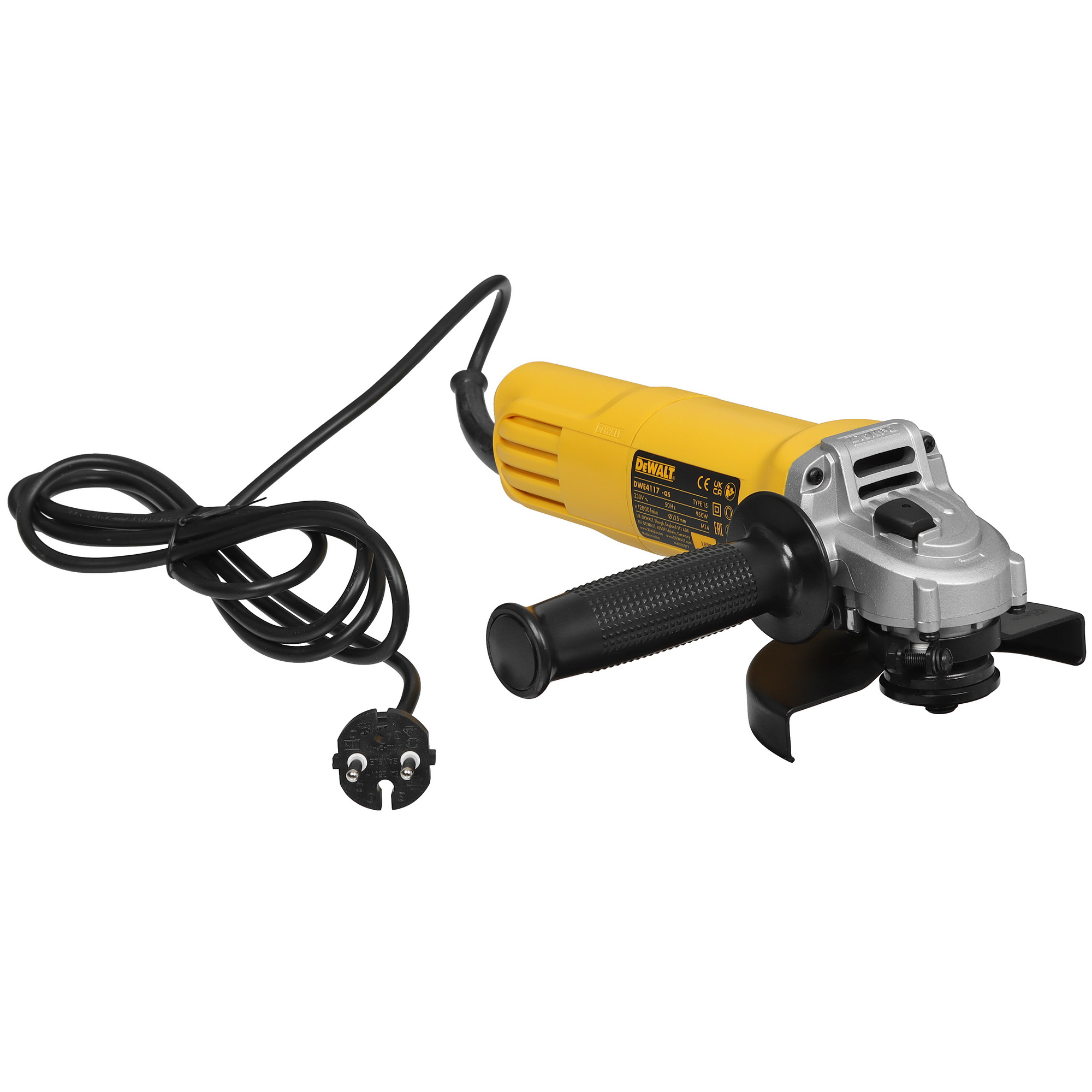 Углошлифовальная машина (УШМ) DeWalt DWE4117 5443663 STDN-0072029 - Вид №6