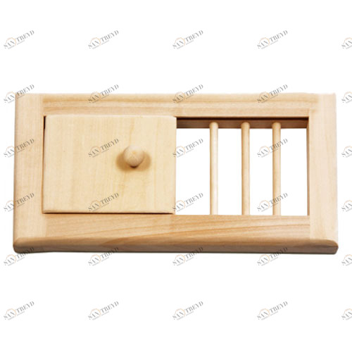 РВ-М Вентиляционная решетка малая с задвижкой Santreyd 4496