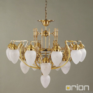 Orion LU 1440/10+5+1bronz/411 klar/Schli люстра подвесная