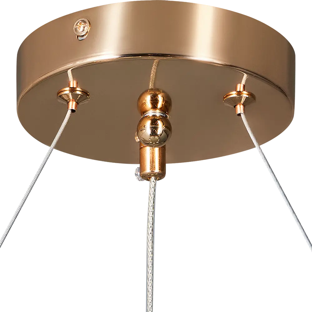 Подвесная люстра SCHAFFNER Circo с 6 матовыми шарами золотого цвета 89374505 STLM-0931913 - Вид №4